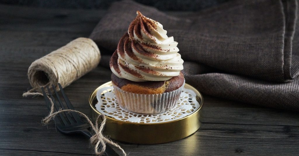 Das Beste zum Valentinstag: Tiramisu Cupcakes